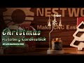 DIY Christmas Brass Rotating Candlestick