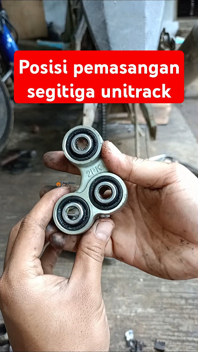 how to install a Vixion unitrack triangle #asomotor #vixion