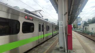 5407次EMU900型加班區間快車桃園離站