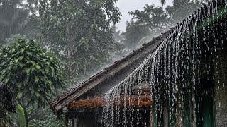Sleep Feels Like the Only Thing Left | Heavy Rain Sounds for Deep Sleep