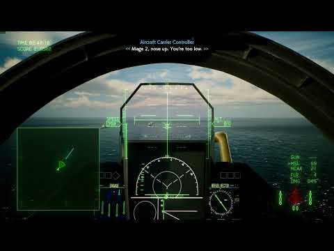 ACE COMBAT 7 - Rafale (M) CARRIER LANDING