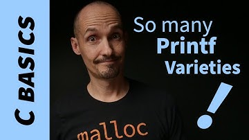 So many printf varieties (sprintf, fprintf, vprintf, ...)