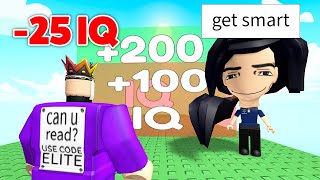 Roblox BUT Every Second You Get +1 BRAIN SIZE