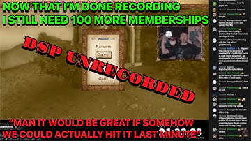 DSP Unrecorded Ends His Stream Begging For 100 Memberships