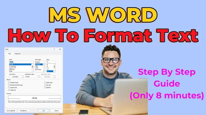 How To Format Text In MS Word: Master Text Formatting In Just 8 Minutes