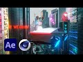 Sci-fi Futuristic City in After Effects & Cinema 4D