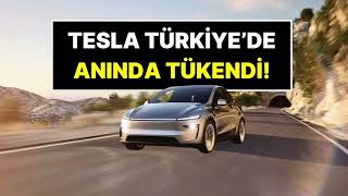 ⚡ Tesla Model Y %10 ÖTV ile Türkiye'de Dakikalar İçinde Tükendi!