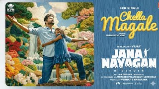 Download Lagu Jana Nayagan - Chella Magale Lyrical |Thalapathy Vijay |Pooja Hegde | H Vinoth | Anirudh |KVN MP3