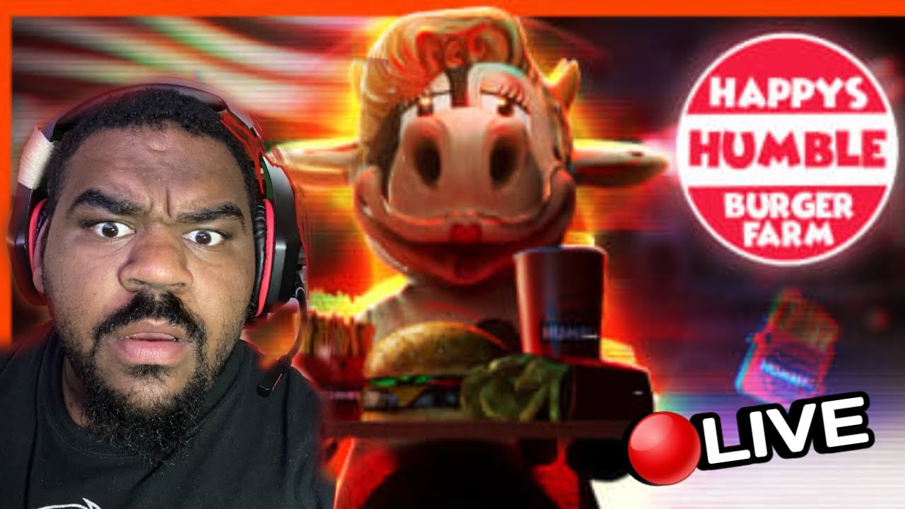 🔴Happy's Humble Burger Farm : First time Gameplay | Live - YouTube