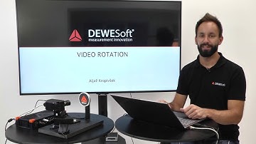 How to rotate image/video in DewesoftX