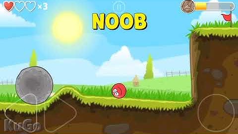 NOOB vs PRO vs HACKER   Red Ball 4 5