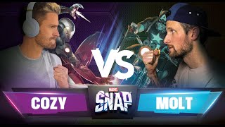 Cozy Vs. MOLT | Avengers Decks ONLY | Battle Mode: Marvel Snap