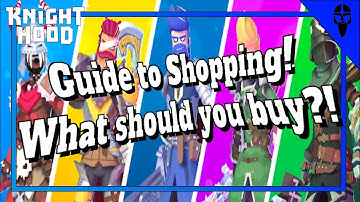 Knighthood: Guide / Tutorial to all shops!