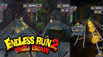 Endless run jungle escape 2 || New level unlock|| Androidgameplay #gameplay