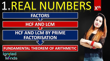 HCF & LCM | Prime Factorisation | Fundamental Theorem | Chapter 1 | Real Numbers | Class 10th Math