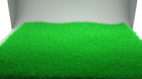 Blender Tutorial - Make grass in blender with particle effect in under 3 minutes
