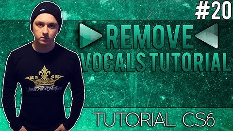 How To Remove Vocals From A Song In Adobe Audition CS6 - Tutorial #20