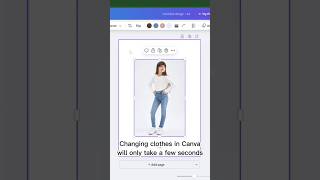 Canva AI Clothes Changer 😮 | Change Outfits with One Click