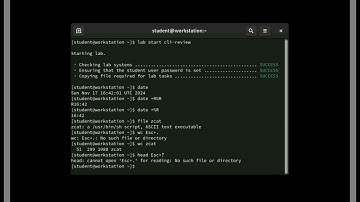 Access the Command Line - Red Hat System Administration I - 2024