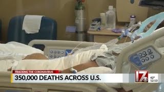 US marks 350,000 coronavirus deaths