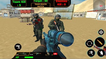 Commando Real Sniper Strike War Games Twenty 20 _ Android Gameplay #5