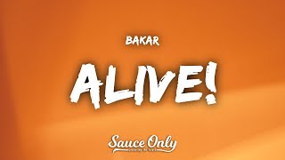 Miniatura del video "Bakar - Alive! (Lyrics)"