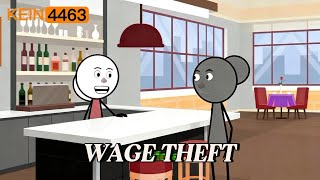 Manager breaks the sad news to the new hire