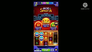 JACKPOT CRUSH GAMES! AGE of SPARTE GLADYATOR WHEEL WIN SPARTA GLORY JACKPOT,FREE GAME OR COINS IN TH screenshot 5