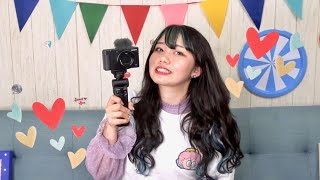 ひかりんちょがVlog撮影に挑戦！告知コメント／「Sony Store Cross Experience Project」コメント動画