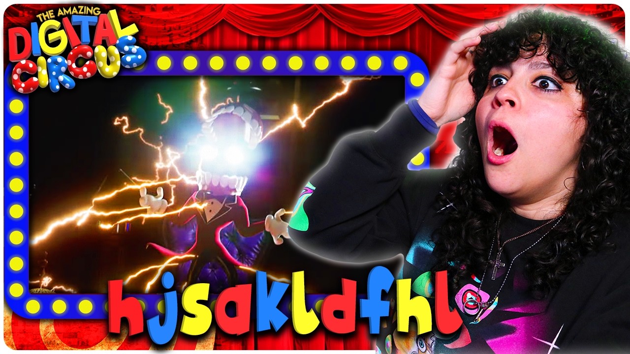 WOAH! *• LESBIAN REACTS – THE AMAZING DIGITAL CIRCUS – 1x08 “HJSAKLDFHL” •*