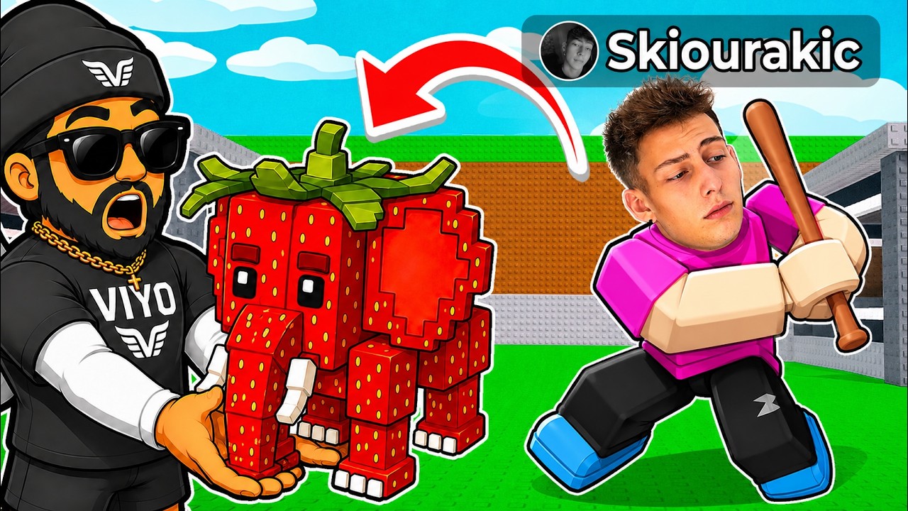 ΕΜΑΘΑ ΣΤΟΝ SKIOURAKIC ΝΑ ΠΑΙΖΕΙ STEAL A BRAINROT! 😂