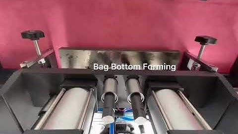 Explanation ONL-XB700 Nonwoven Bag Making Machine