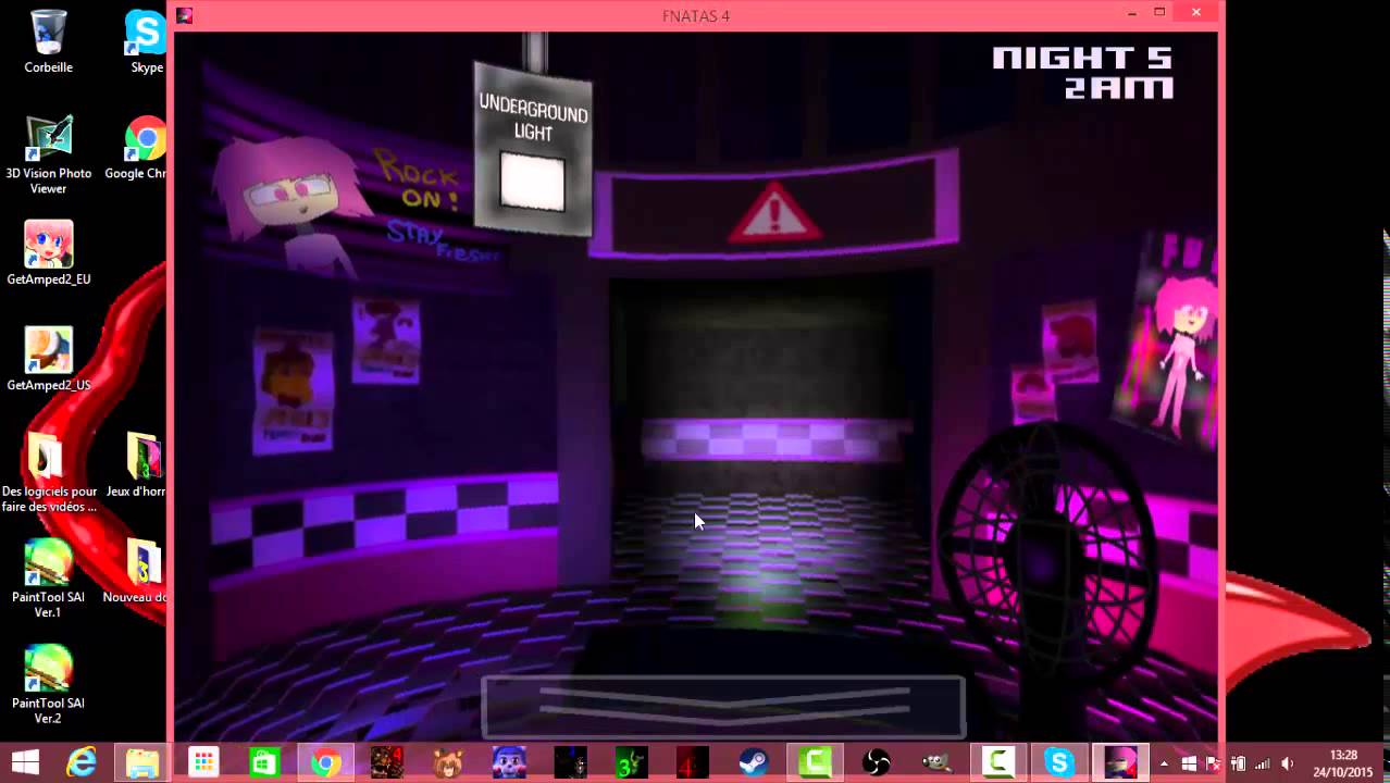 Five Nights At The AGK Studio 4 Night 5 (Complete)