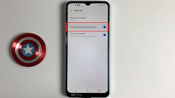 Display real time network speed on Vivo Y02s Android 12