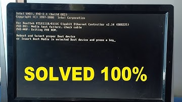 [Solved] Reboot and select proper boot device error or Insert boot media in selected boot devic 2023