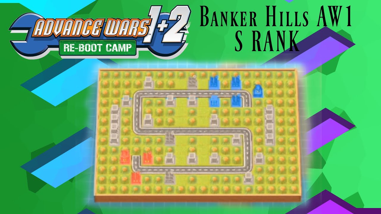 War Room - Banker Hills AW1 - S Rank! - Advance Wars Re-Boot Camp
