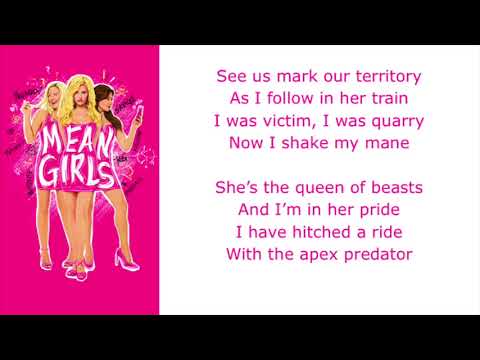 Apex Predator Lyrics - Original Broadway Cast of Mean Girls