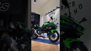 忍者400石墨烯鍍膜 #ninja400 #kawasaki #新竹 #重機美容