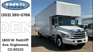 2018 Hino 268 - *Non-CDL* 4X2 2dr Regular Cab 26' Box Truck Stk#56467