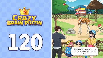 Crazy Brain Puzzle Level 120 Giraffe