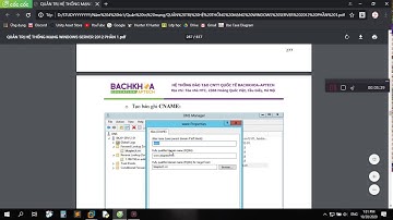 [Quản trị mạng] - Lab 7.1 -  Cài đặt và cấu hình DNS Server