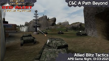Allied Blitz Tactics - C&C A Path Beyond game night archives