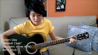 Video thumbnail of "Green Day - Basket Case (acoustic cover KYN) + Chords in the description"