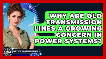Why Are Old Transmission Lines A Growing Concern In Power Systems?
