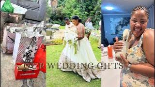 Unboxing Our Wedding Gifts