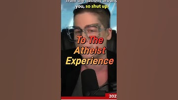 Top 3 Tips On What To Say When You Call The Atheist Experience   |#shorts #god #bible #facts #short
