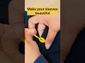 How to design sleeves border#embroiderydesign#easytutorial #diy