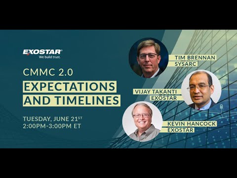 CMMC 2.0: Expectations and Timelines