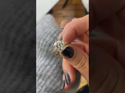 3Ct. Round Snowdrift Ring By Melanie Casey Fine Jewelry