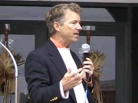 Rand Paul at the Garrard County Courthouse